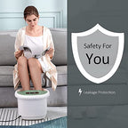 Turejo Foot Spa with Heat and Massage for Relaxation and Skin Care