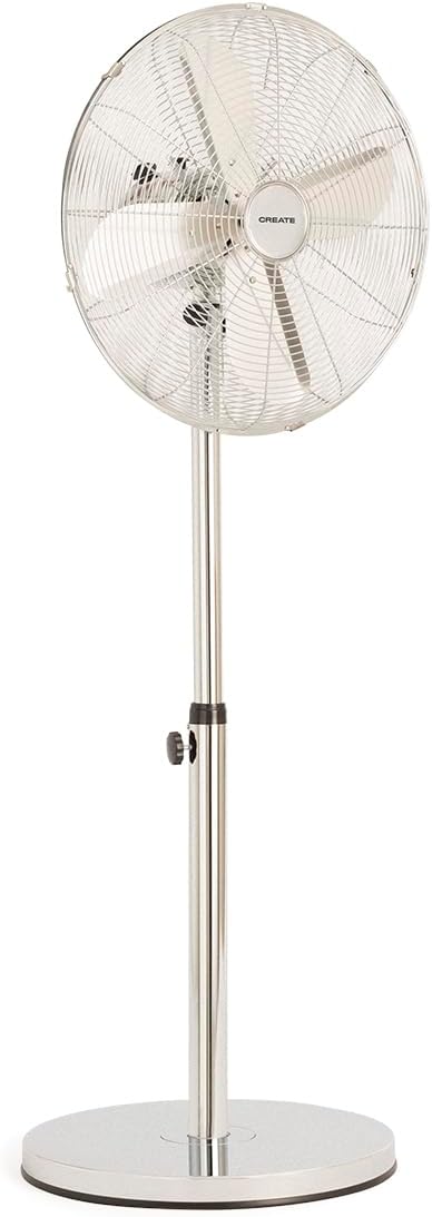 CREATE Air Stand Easy Oscillating Pedestal Fan