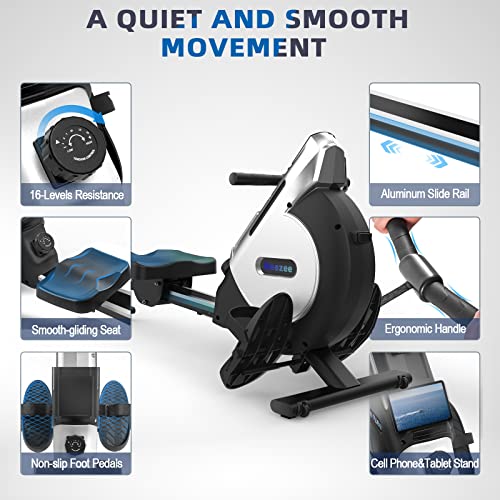 Neezee Rowing Machine with 16 Resistance Levels