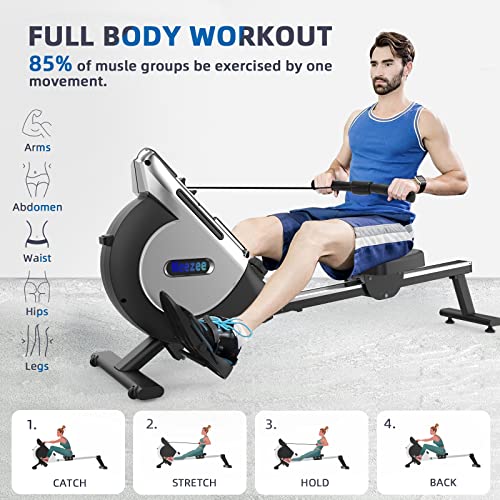 Neezee Rowing Machine with 16 Resistance Levels