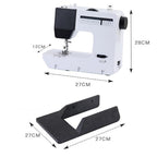 YOOMAO Double Needle Sewing Machine Household Desktop Multifunctional