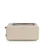 CREATE Retro XL Toaster with 6 power levels, crumb tray, and 1500W power