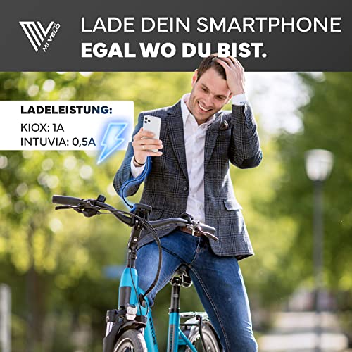 Mivelo E-Bike Charging Cable For Bosch Intuvia, Kiox & Nyon - Charge While Riding