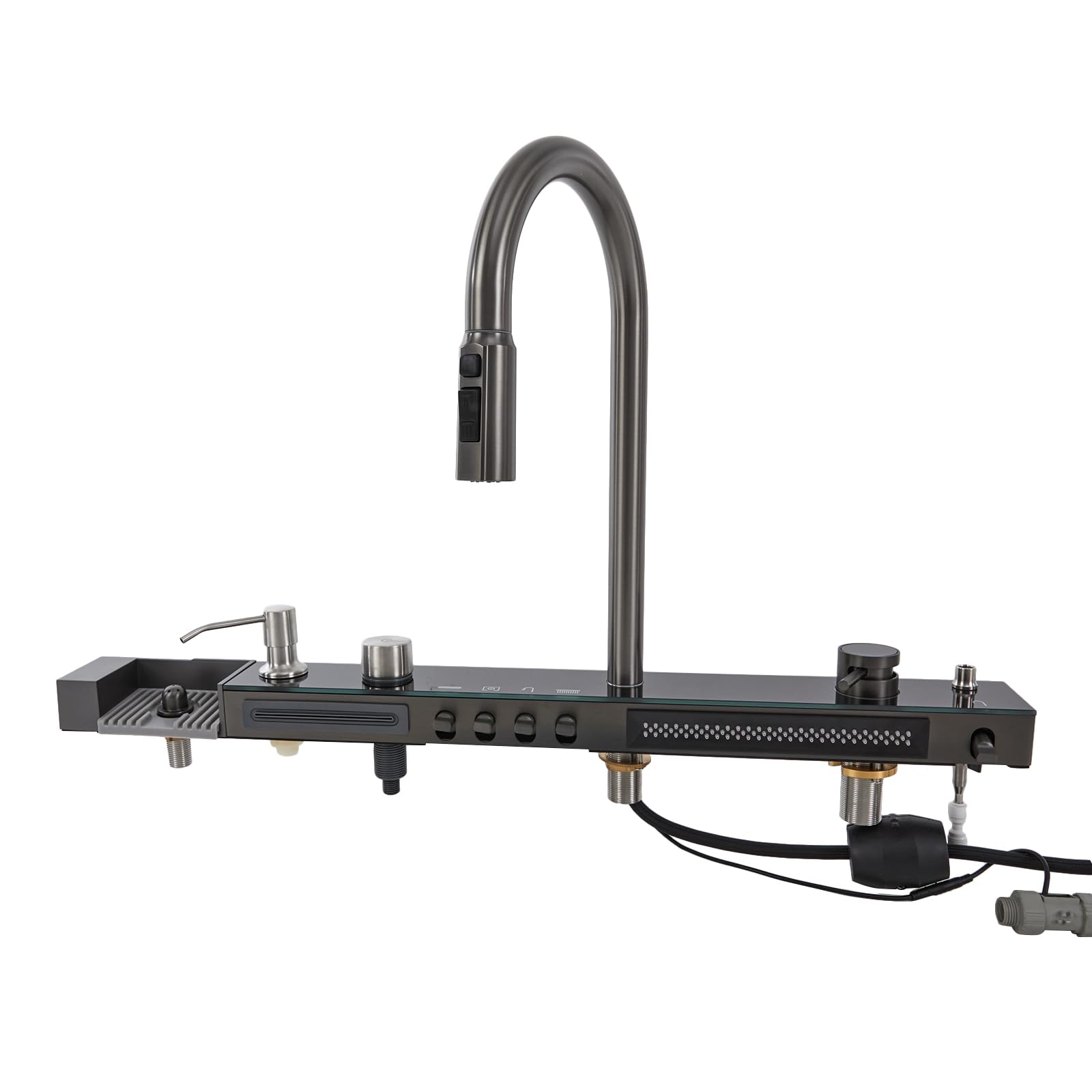 KAPIPALA Multifunctional Smart Kitchen Sink with Extendable Tap