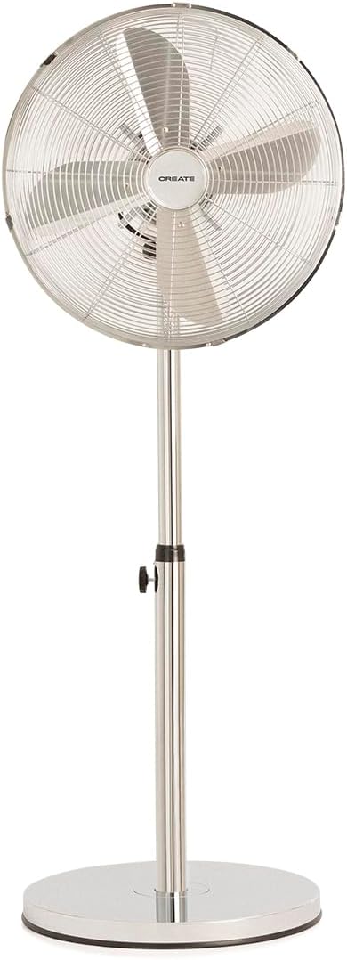 CREATE Air Stand Easy Oscillating Pedestal Fan