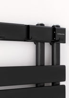 CREATE Electric Wall Towel Rack with Hooks, Black