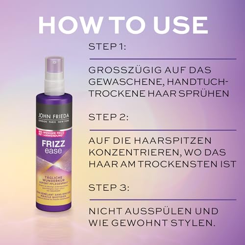 John Frieda Frizz Ease Daily Miracle Treatment - Nourishes & Detangles