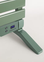 CREATE Sage Green Electric Towel Warmer with Timer and LCD Display