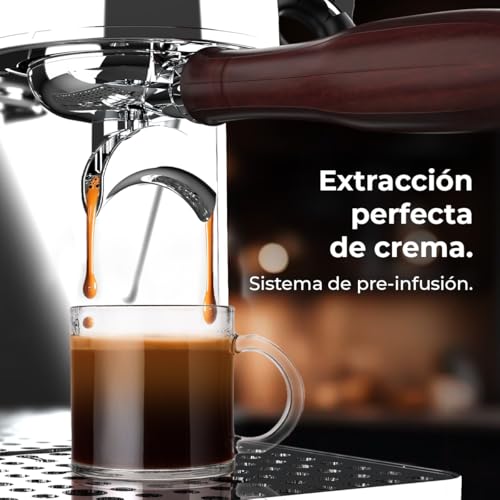 Cecotec Barista Baristeo Iconic Espresso Machine - Perfect Cream Extraction