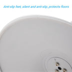 GrandCA HOME 110cm Round Dining Table in White