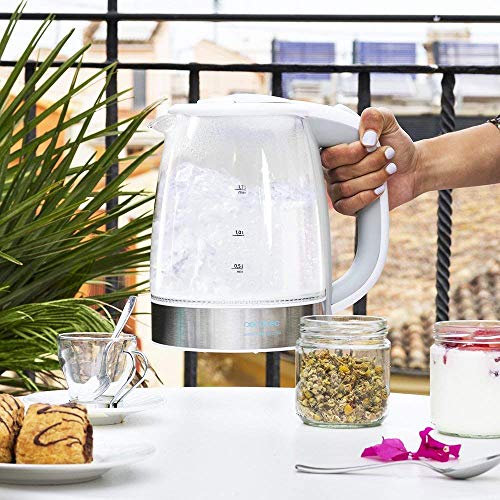 Cecotec ThermoSense 350 Clear Electric Kettle - Rapid Boiling