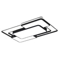 ARGUESB Rectangular Dimmer Ceiling Lamp with open design for comfortable light emission