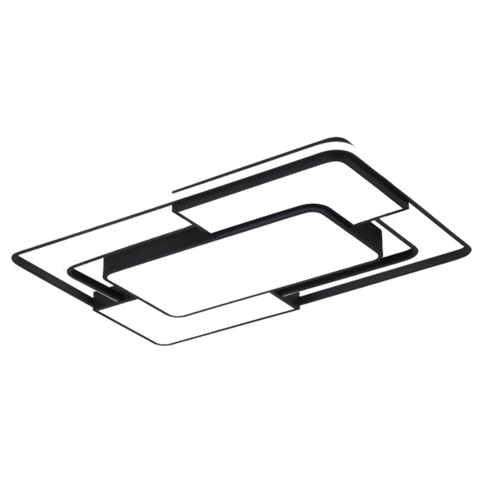 ARGUESB Rectangular Dimmer Ceiling Lamp with open design for comfortable light emission