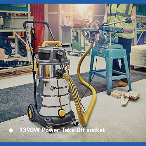 Vacmaster 38L Wet and Dry Vacuum Cleaner with 1600W Motor