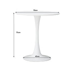 BenyLed 70cm Round Modern Dining Table