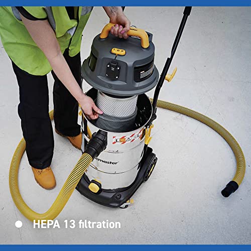Vacmaster 38L Wet and Dry Vacuum Cleaner with 1600W Motor