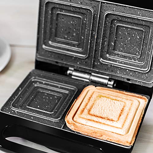Cecotec Rock'n Toast Squared Sandwich Maker - Perfectly Toasted Sandwiches