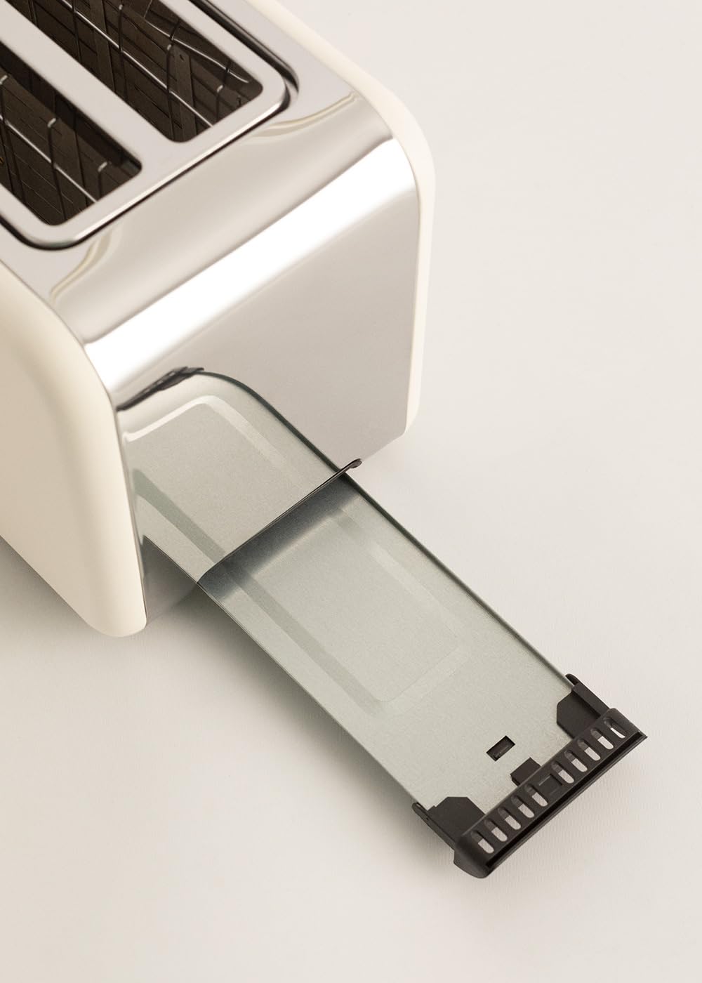 CREATE Retro XL Off White Toaster with 6 Power Levels