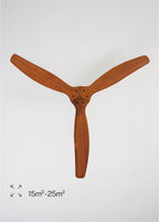 Create Windcalm Natural Wood M Ceiling Fan with Remote