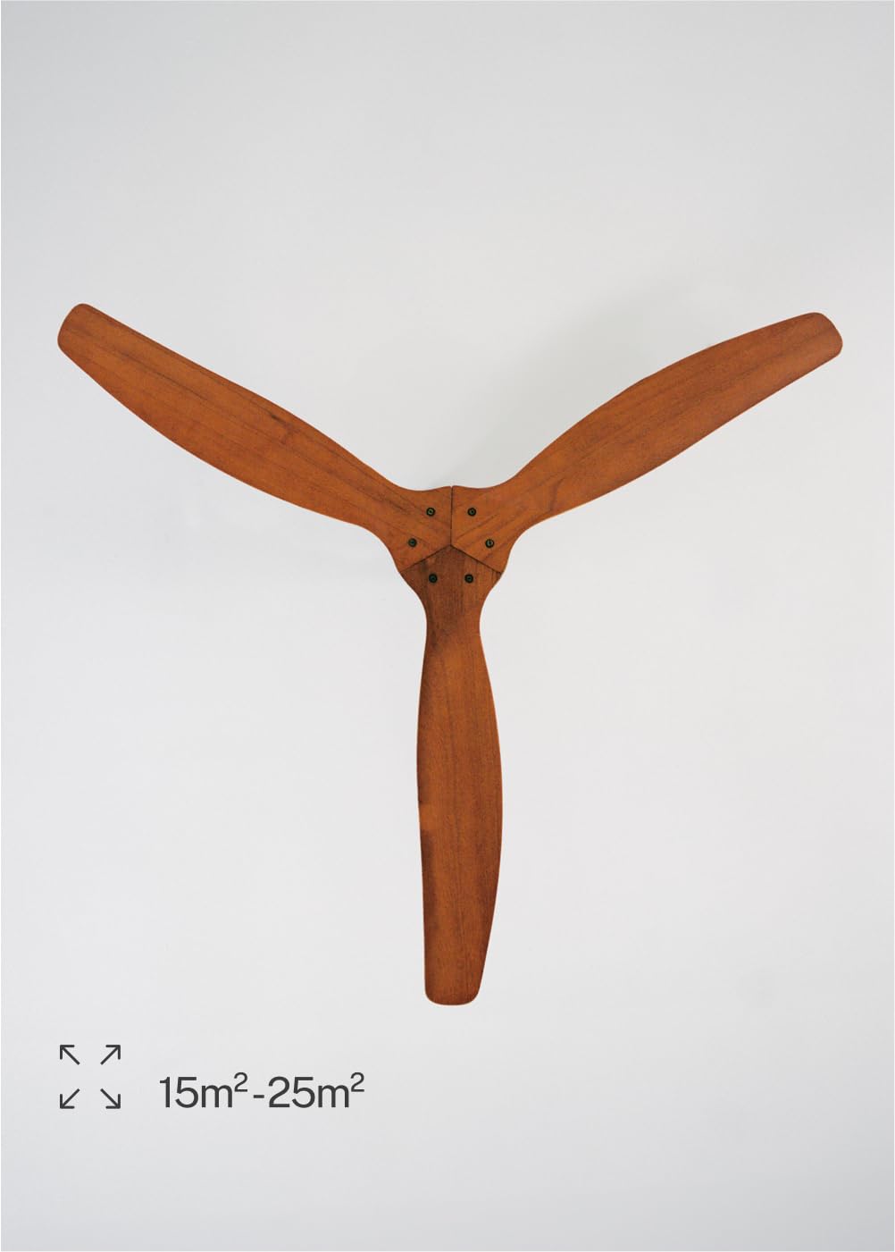 Create Windcalm Natural Wood M Ceiling Fan with Remote