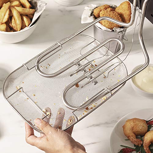 Cecotec CleanFry Infinity Electric Fryer - 3L Capacity, OilCleaner Filter, Fast Cooking
