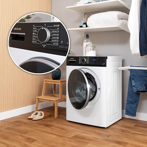 Cecotec Washing Machine 10Kg - Efficient Steam Cleaning