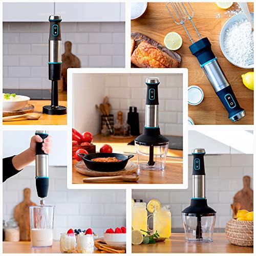 Cecotec Hand Blender Power TitanBlack 1200 XL - Perfect for Smooth Blends