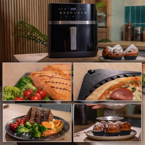 Cecotec Air Fryer Cecofry&Grill Duoheat 8000 - Healthy Cooking Made Easy