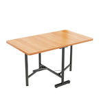 Sweiko Folding Dining Table Modern Minimalist Style