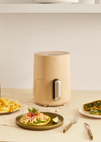 CREATE 1.5L Sand Hot Air Fryer with Non-Stick Basket
