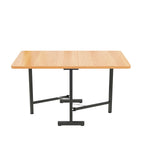 Sweiko Folding Dining Table Modern Minimalist Style