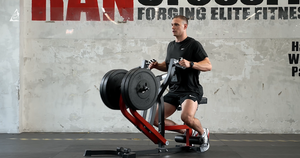 Syedee Adjustable Seated Row Machine - Plate Loaded