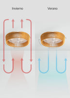 CREATE Wind Craft Ceiling Fan with Light and Remote