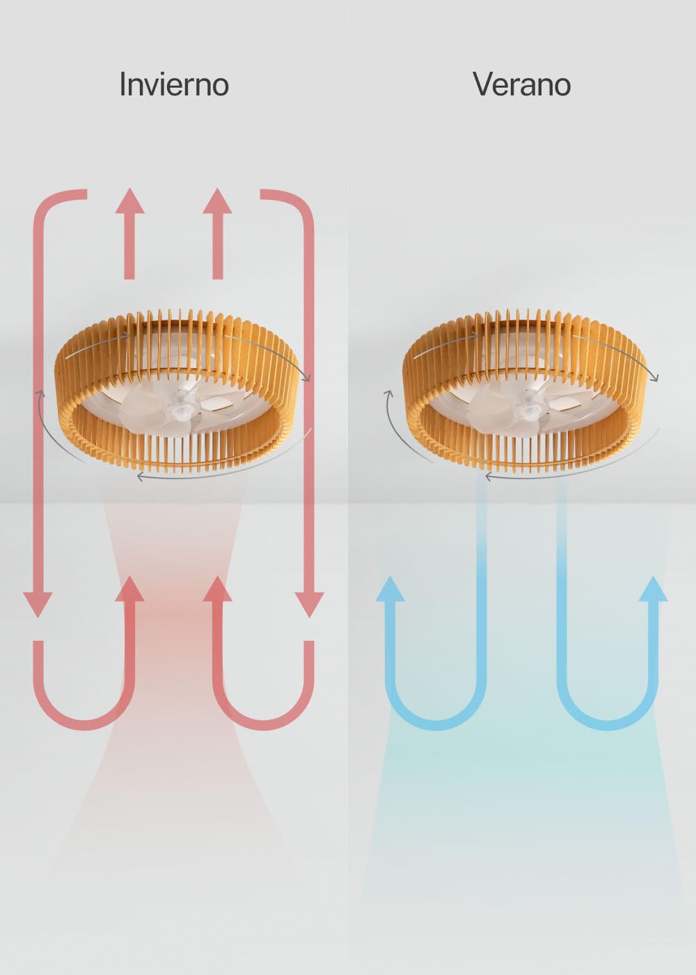 CREATE Wind Craft Ceiling Fan with Light and Remote