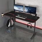 Sogesfurniture Ergonomic PC Gaming Desk with Large Mouse Pad