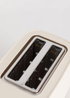 CREATE Off-White Toaster with 6 Power Levels