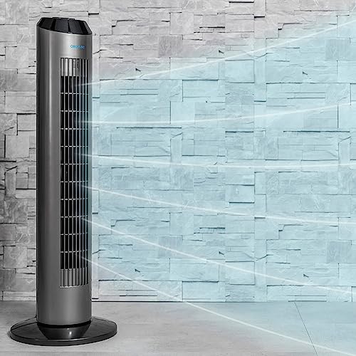 Cecotec Tower Fan EnergySilence 8190 Skyline Ionic - Maximum Comfort With Remote Control