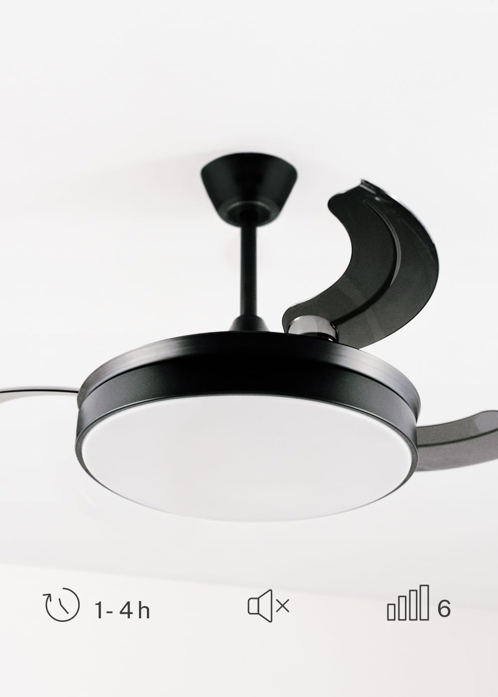 CREATE WIND CLEAR S Smart Ceiling Fan with Light and Remote