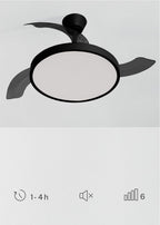 Create Wind Clear Studio S Ceiling Fan with Light
