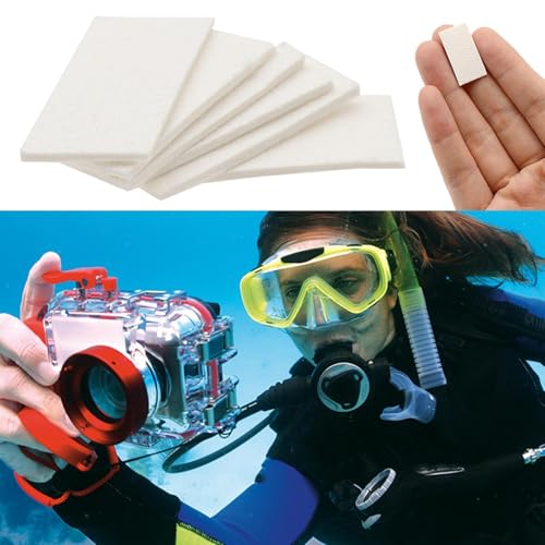 Tuxxjzm Action Camera Dry Liner - 12 Anti-fog Films for Clear Photos