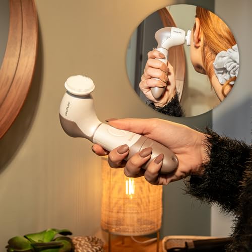 Cecotec FaceCare TotalClean Facial Cleansing Brush - 9 Attachments for All Skin Types
