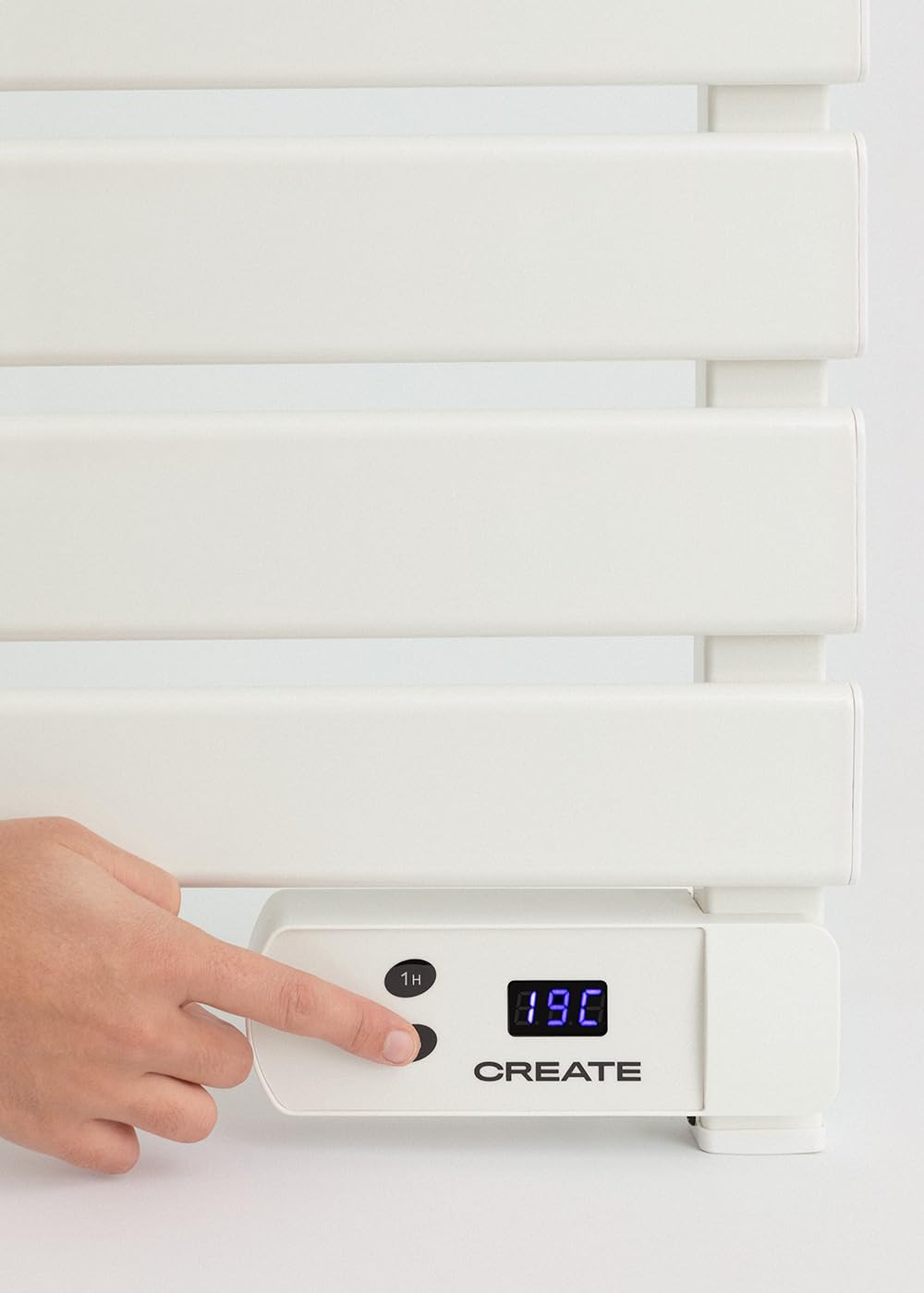 CREATE Electric Towel Rail Warmer with LCD Display