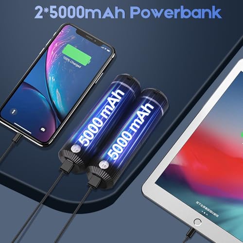 Midore Hand Warmer Electric Power Bank With Torch - 3-in-1 Convenience
