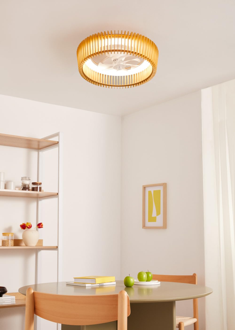 CREATE Wind Craft Ceiling Fan with Light and Remote