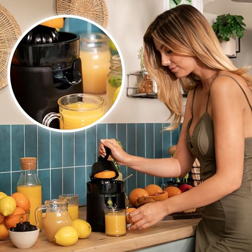 Cecotec EssentialVita Hyden Electric Citrus Juicer 120W - Effortless Juice Extraction
