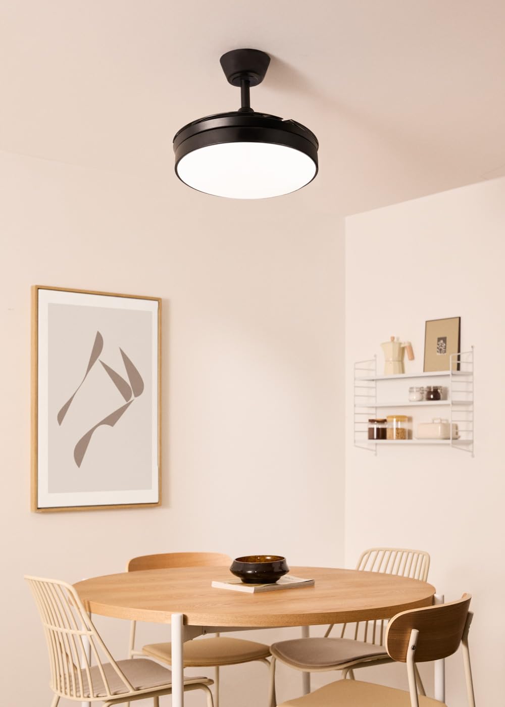 CREATE WIND CLEAR S Smart Ceiling Fan with Light and Remote
