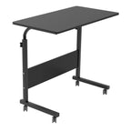 Soges adjustable mobile table with height adjustment for laptops, crafts, and bedside use
