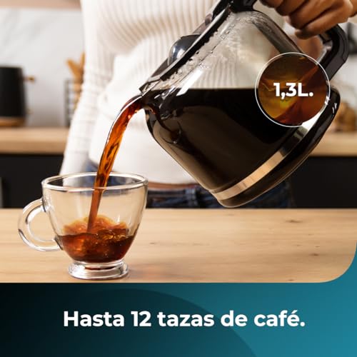 Cecotec Coffee Machine With 1.3L Capacity & Automatic Brewing
