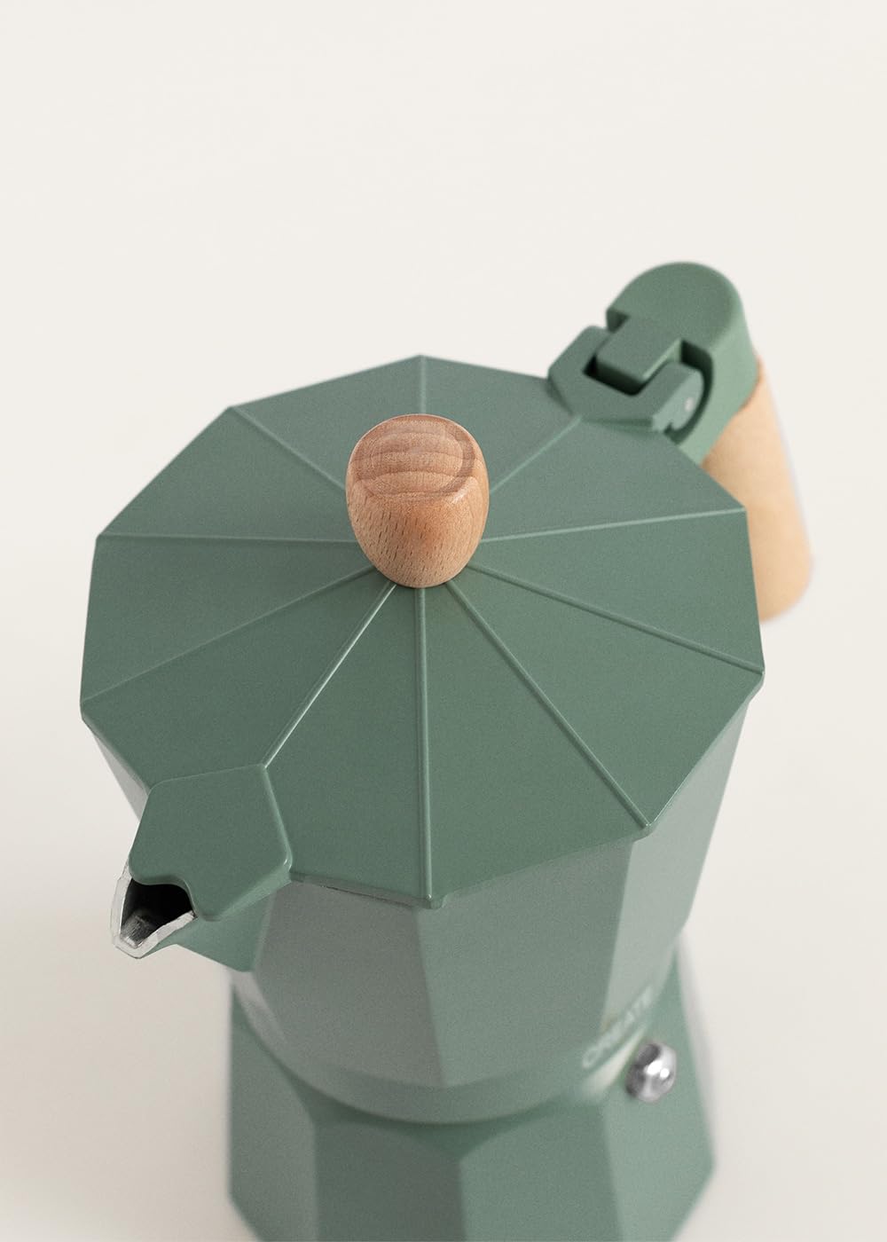 CREATE THERA MOKA RETRO Italian Coffee Maker Sage Green