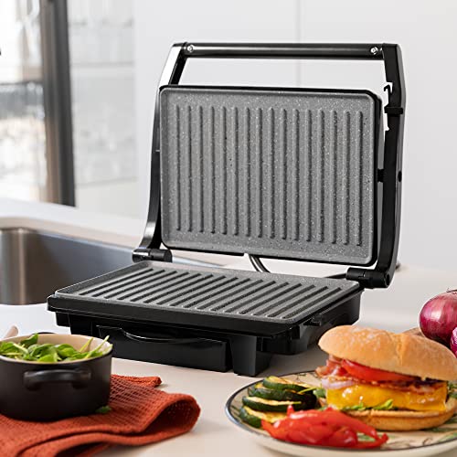 Cecotec Electric Grill RocknGrill 1000W - Non-Stick Convenience